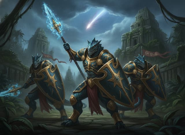 Saurus Guard — Warhammer wallpaper
