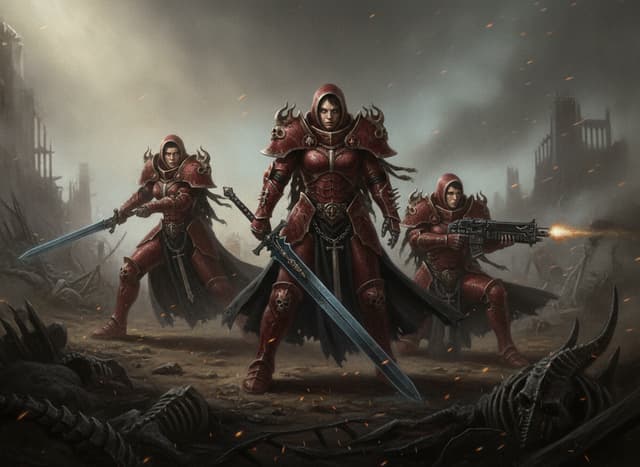Oblivion Knight Cadre — Warhammer wallpaper