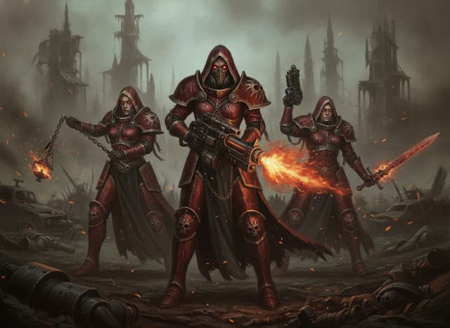 Sanctifier Cadre — Warhammer wallpaper