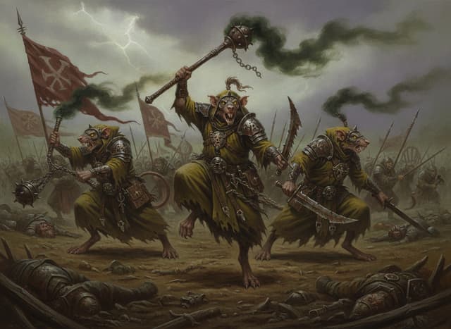Plague Monks — unit artwork