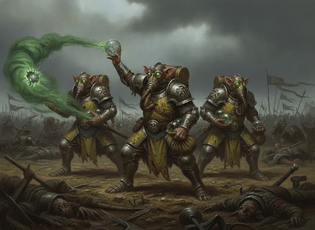 Poisoned Wind Globadiers — Warhammer wallpaper