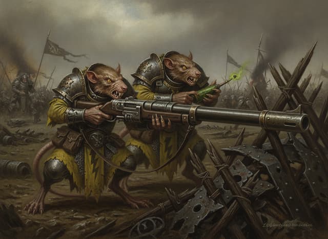 Warplock Jezzails — Warhammer wallpaper