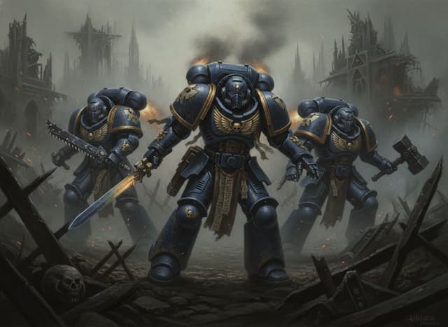 Assault Intercessor Squad — Warhammer wallpaper