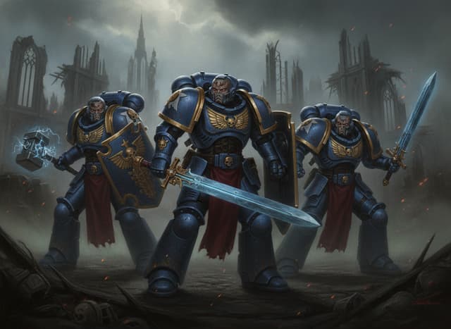 Bladeguard Veterans — Warhammer wallpaper