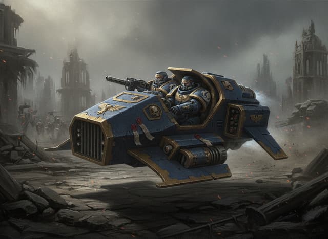 Land Speeder — Warhammer wallpaper