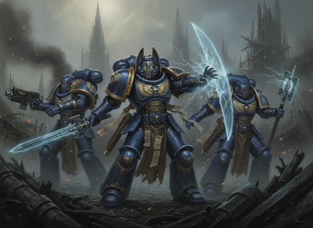 Librarian — Warhammer wallpaper