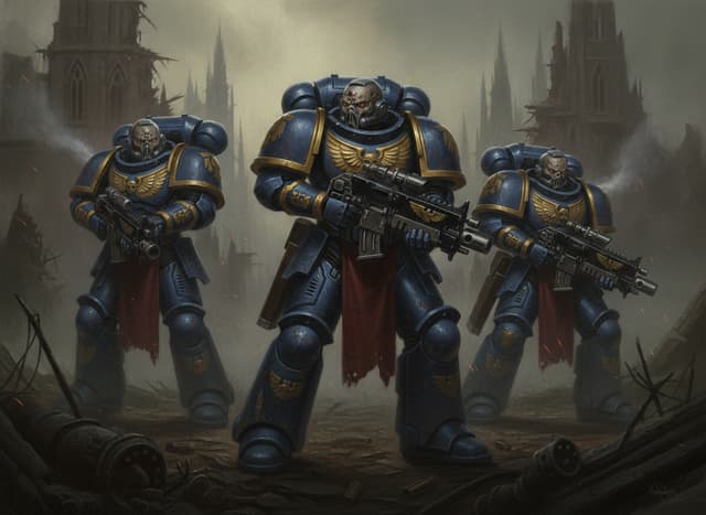 Sternguard Veteran Squad — Warhammer wallpaper