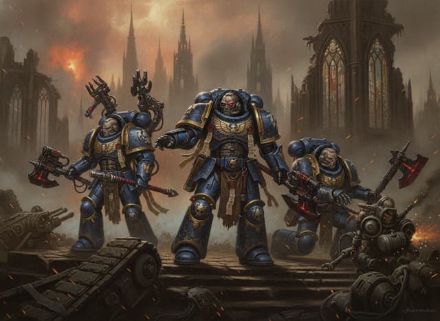Techmarine — Warhammer wallpaper