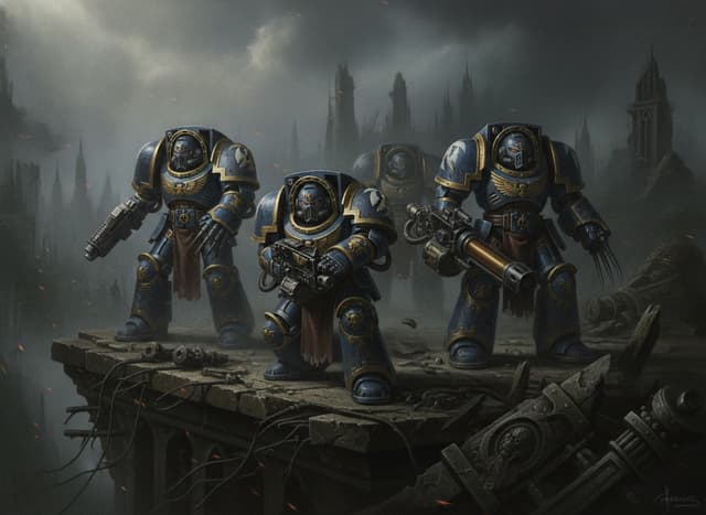 Terminator Squad — Warhammer wallpaper
