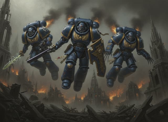 Vanguard Veteran Squad — Warhammer wallpaper