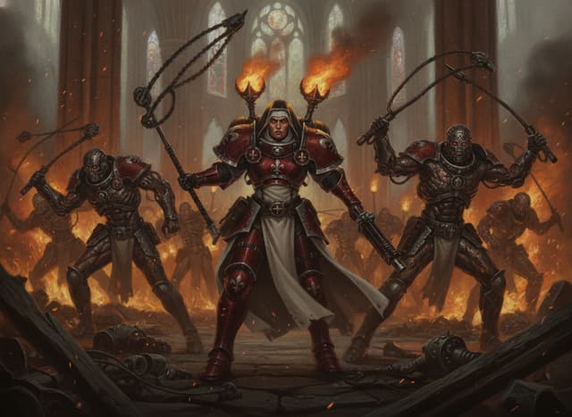 Arco-flagellants — unit artwork