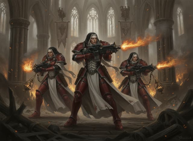 Battle Sisters Squad — unit artwork