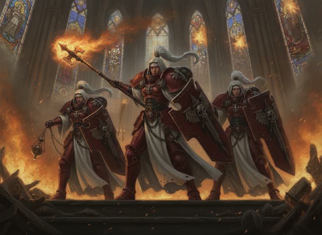 Celestian Sacresants — unit artwork
