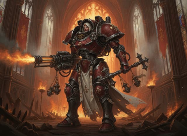 Paragon Warsuits — Warhammer wallpaper