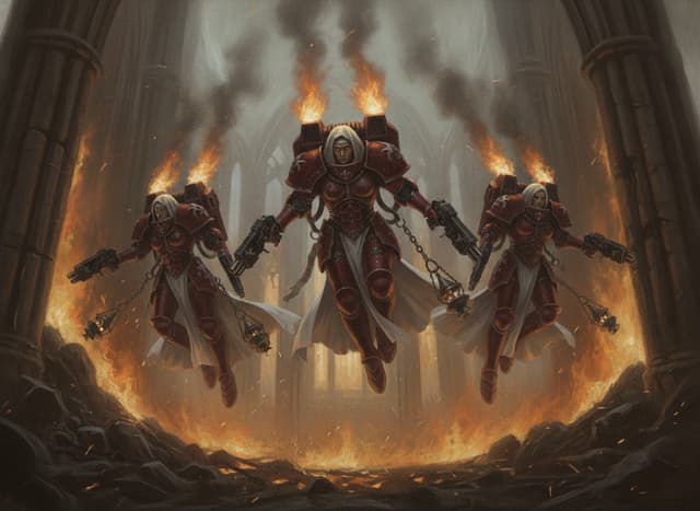 Seraphim Squad — unit art