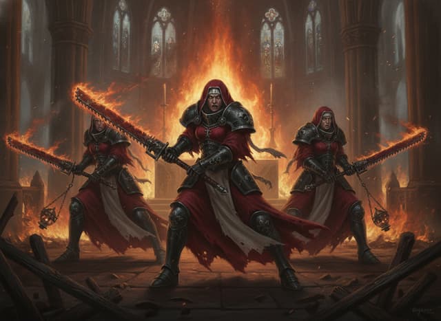 Sisters Repentia — Warhammer wallpaper