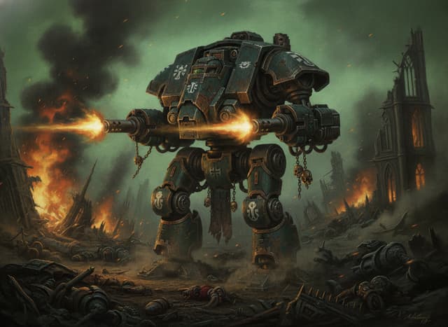 Legion Deredeo Dreadnought — unit artwork