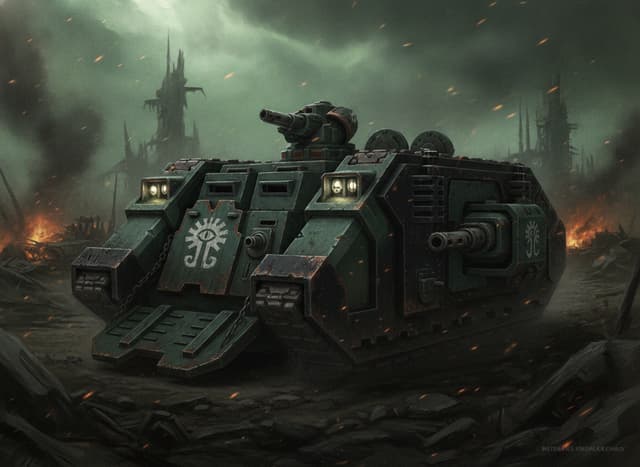 Legion Land Raider Proteus — unit artwork
