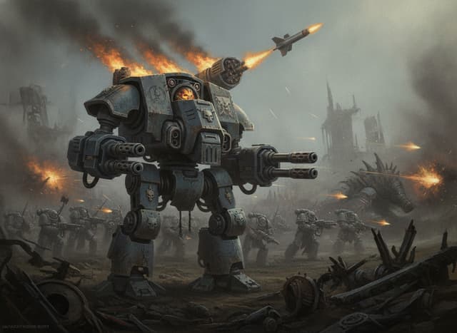 Legion Deredeo Dreadnought — Warhammer wallpaper