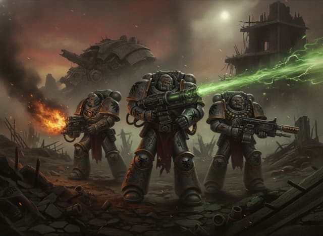 Legion Destroyer Squad — Warhammer wallpaper
