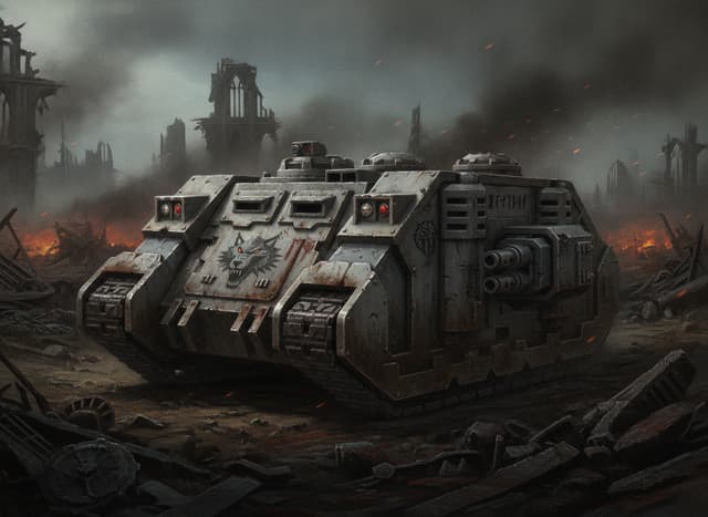 Legion Land Raider Proteus — Warhammer wallpaper