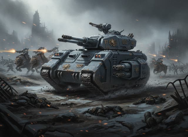 Legion Sicaran Battle Tank — Warhammer wallpaper