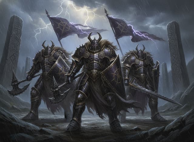 Chaos Warriors — unit artwork