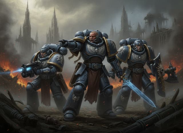 Grey Hunters — Warhammer wallpaper
