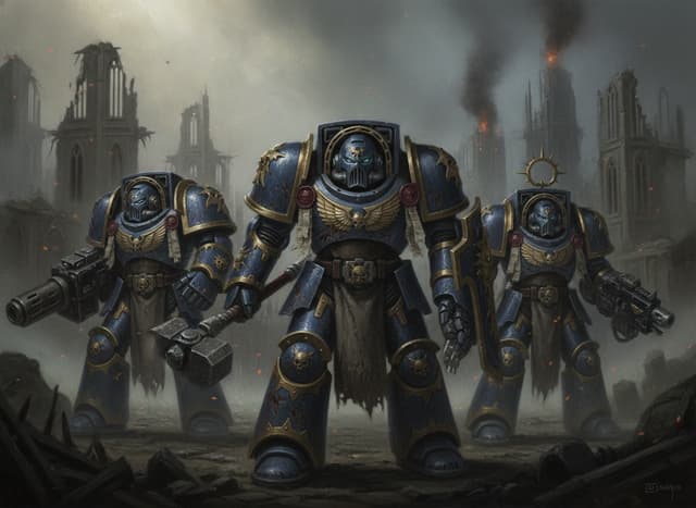 Wolf Guard Terminators — Warhammer wallpaper