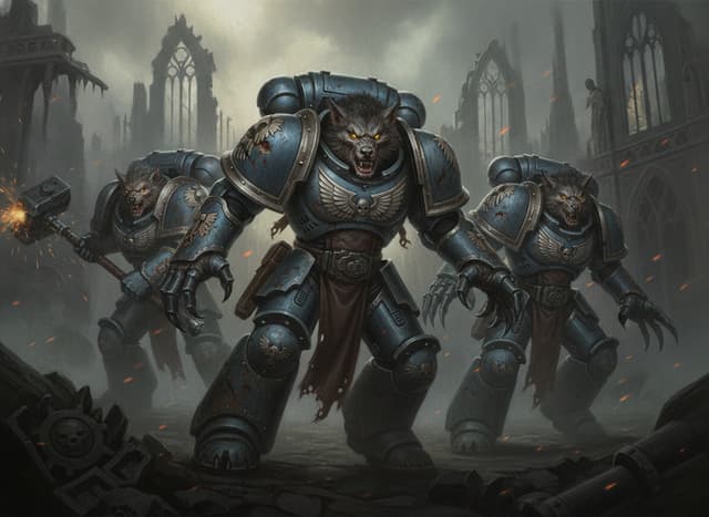 Wulfen — Warhammer wallpaper