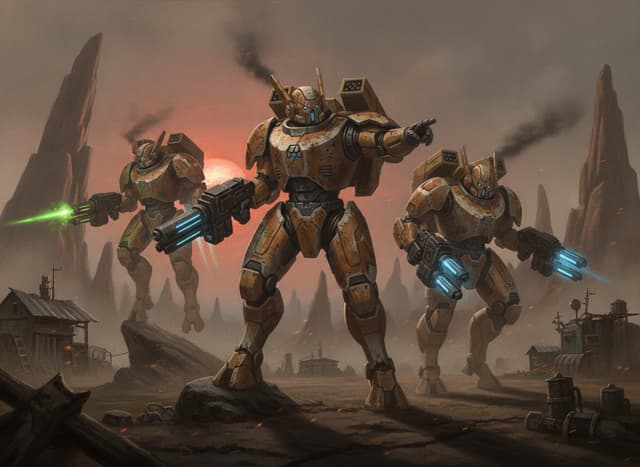 Crisis Battlesuits — unit artwork