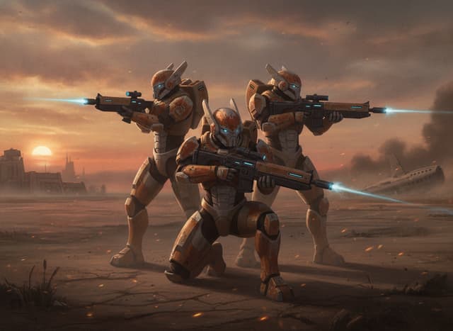Fire Warriors Strike Team — unit artwork