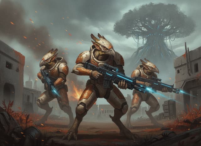 Kroot Carnivores — Warhammer wallpaper