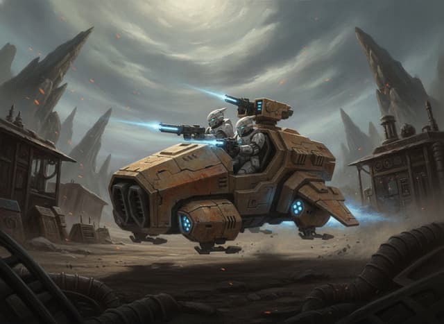 TX4 Piranha — Warhammer wallpaper
