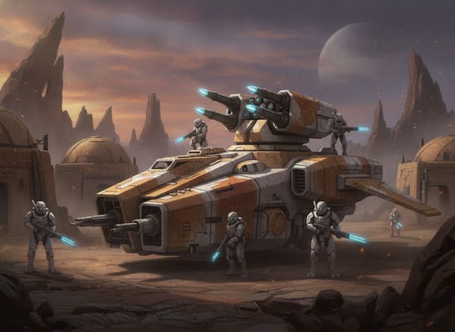 TX78 Sky Ray Gunship — Warhammer wallpaper