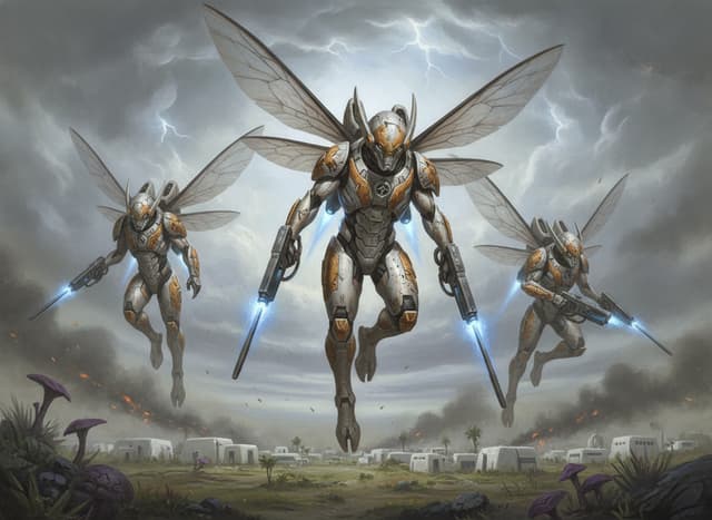 Vespid Stingwings — Warhammer wallpaper