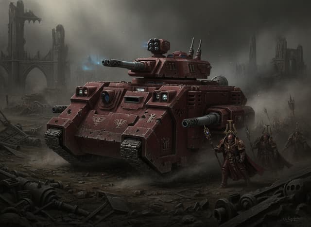 Legion Land Raider Proteus — Warhammer wallpaper