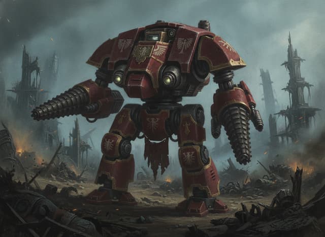 Legion Leviathan Dreadnought — Warhammer wallpaper