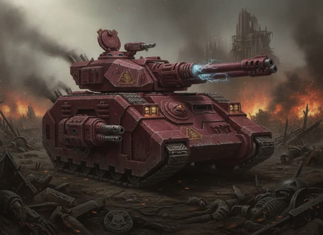 Legion Sicaran Battle Tank — Warhammer wallpaper
