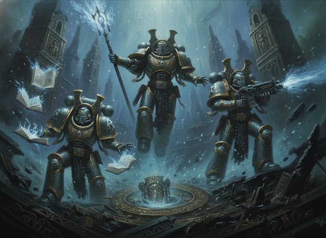 Rubric Marines — Warhammer wallpaper