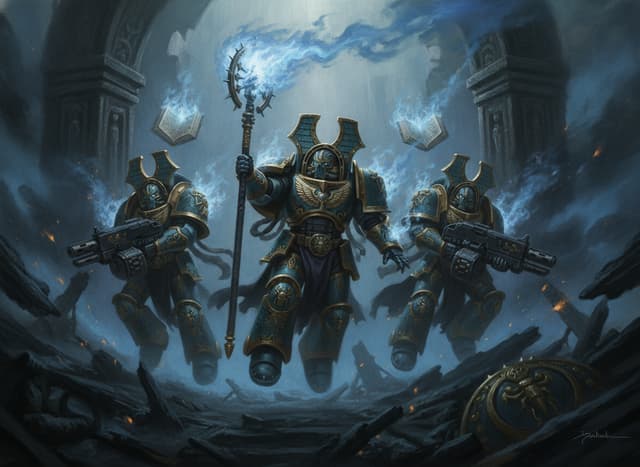 Scarab Occult Terminators — Warhammer wallpaper
