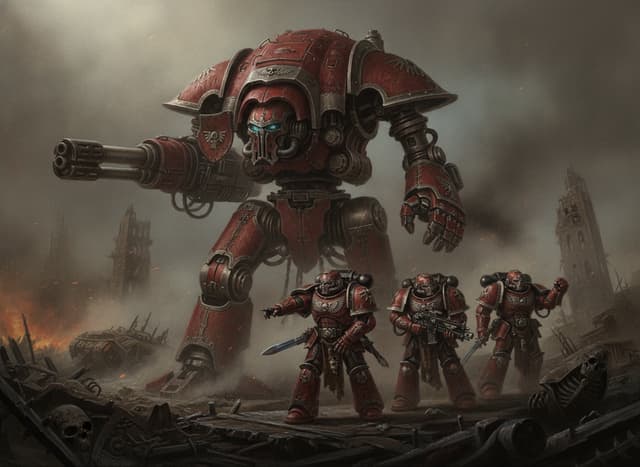 Reaver Titan — unit artwork