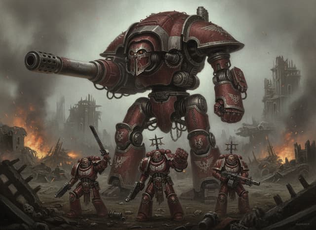 Warbringer Nemesis Titan — unit artwork