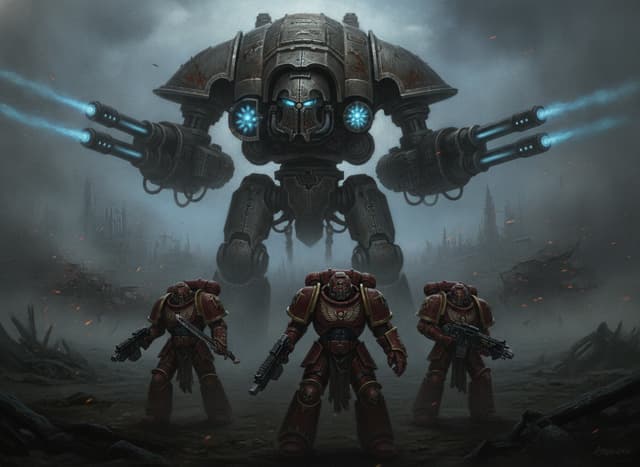 Warlord Titan — unit artwork