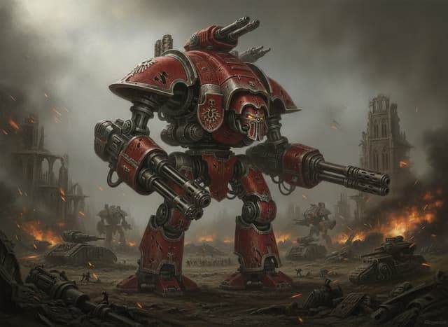 Warmaster Iconoclast Titan — unit artwork