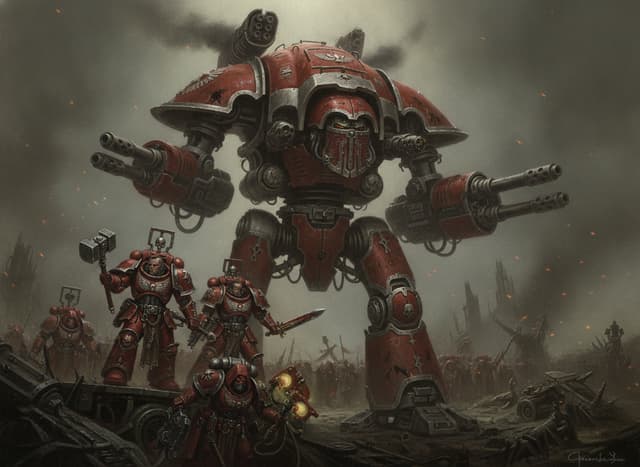 Warmaster Titan — unit artwork