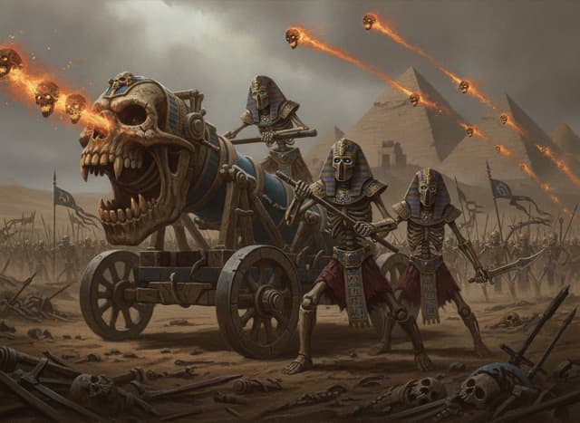 Screaming Skull Catapult — unit artwork