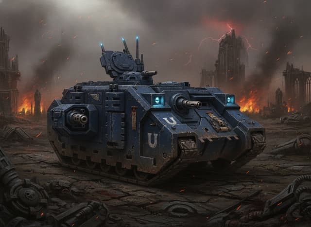 Legion Land Raider Proteus — unit artwork