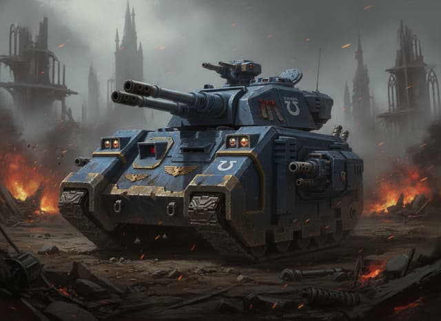 Legion Sicaran Battle Tank — unit artwork