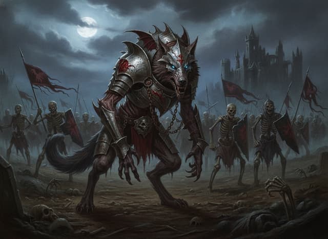 Dire Wolves — unit artwork